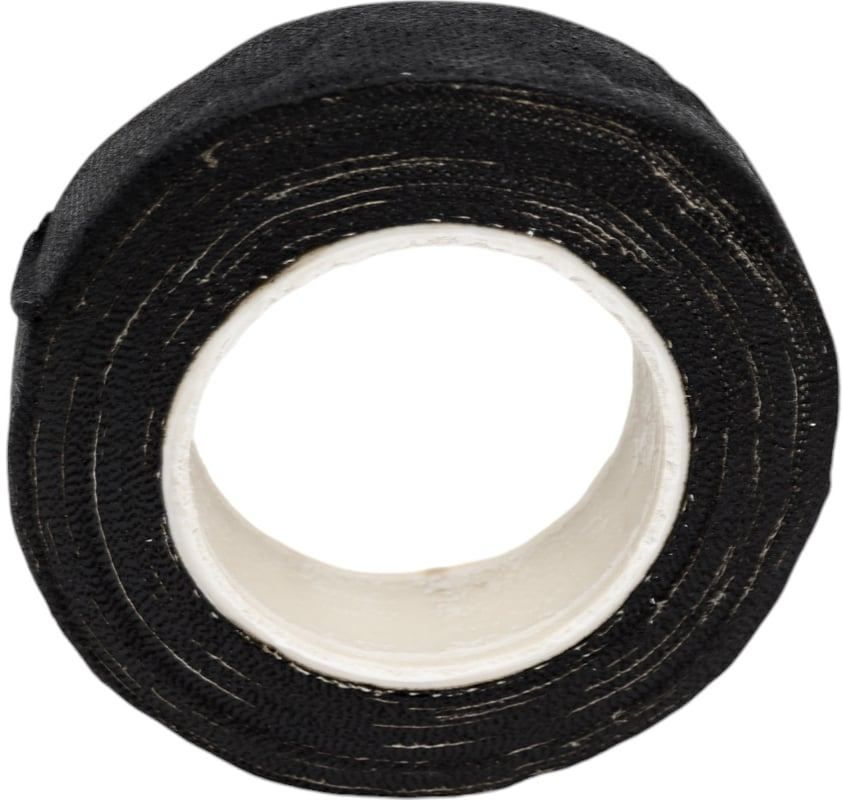 Изолента чёрная тканевая ХБ 17 мм 9 м FIT 11041 - фото