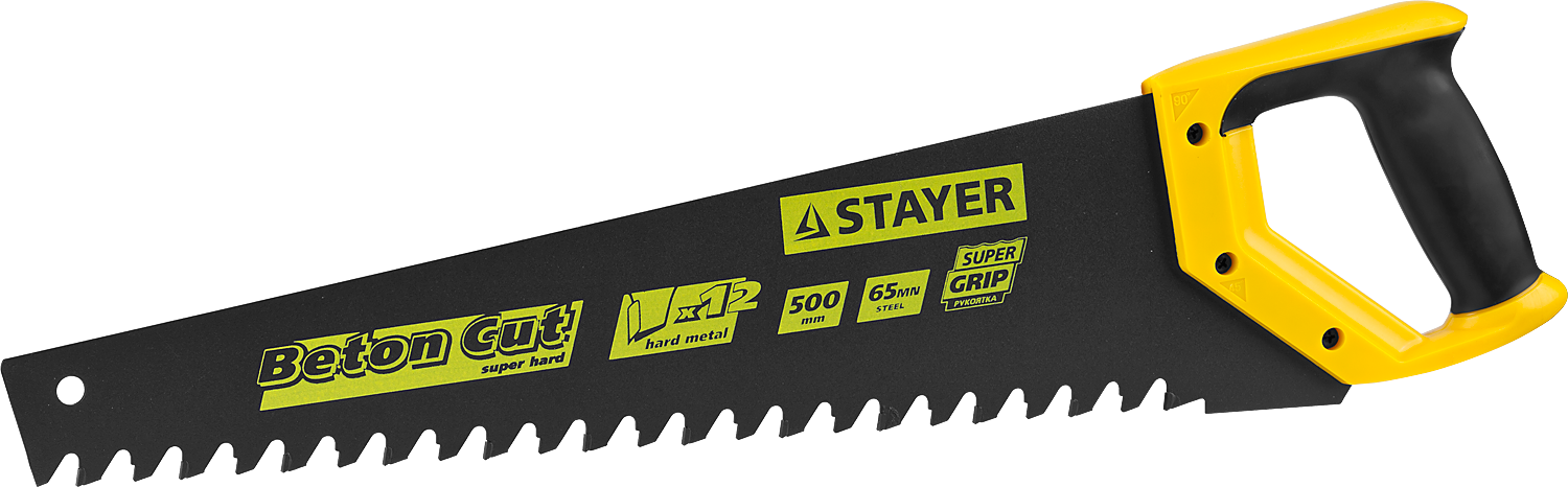 Ножовка специальная 500 мм Beton Cut Stayer 2-15096 - фото