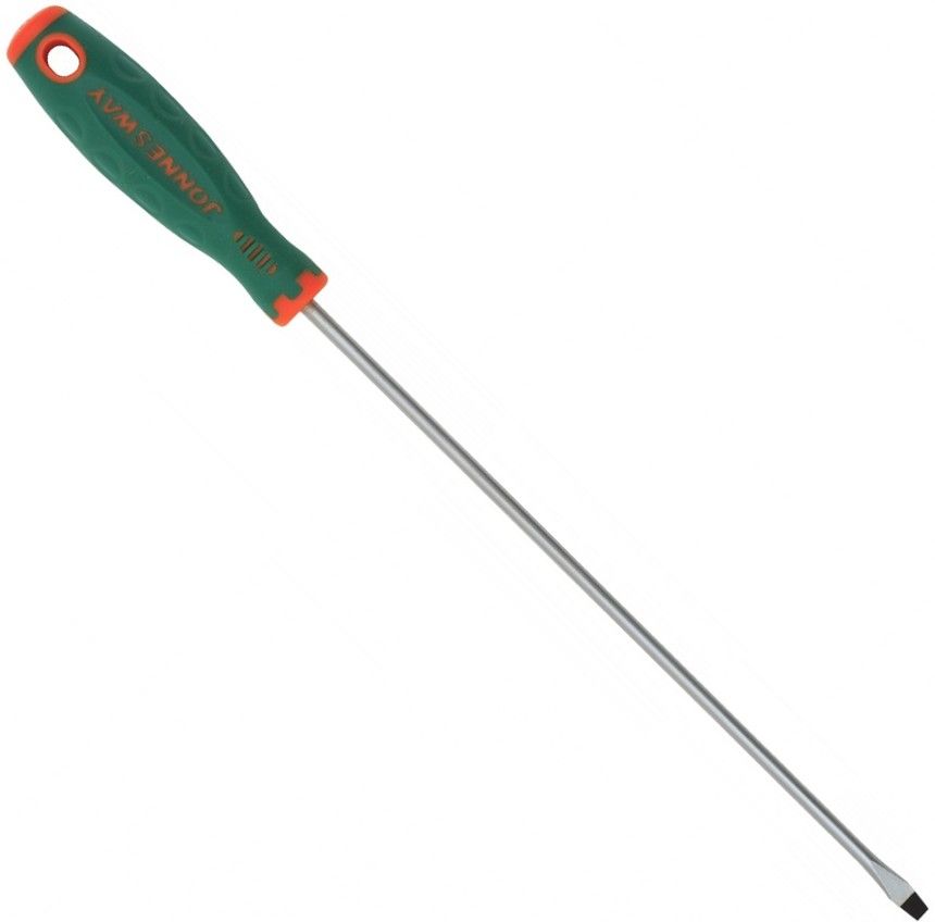 Изображение товара Отвёртка шлицевая SL5.5х200 мм Jonnesway ANTI-SLIP GRIP D71S5200