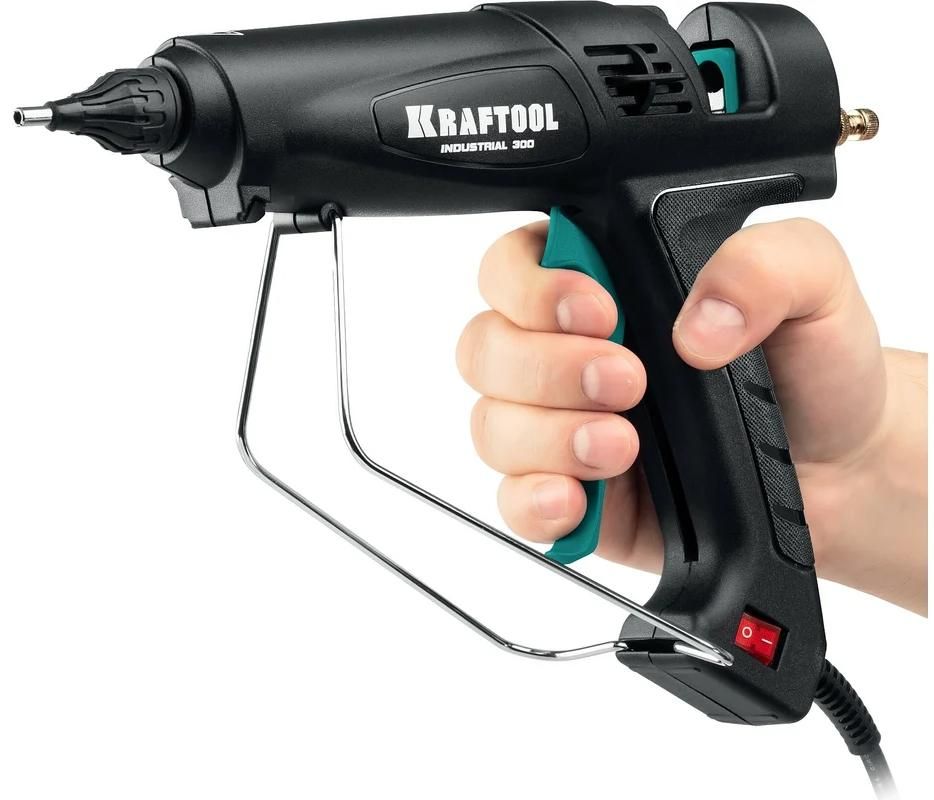 Пистолет термоклеевой электрический Industrial 300 Kraftool 06842 - фото