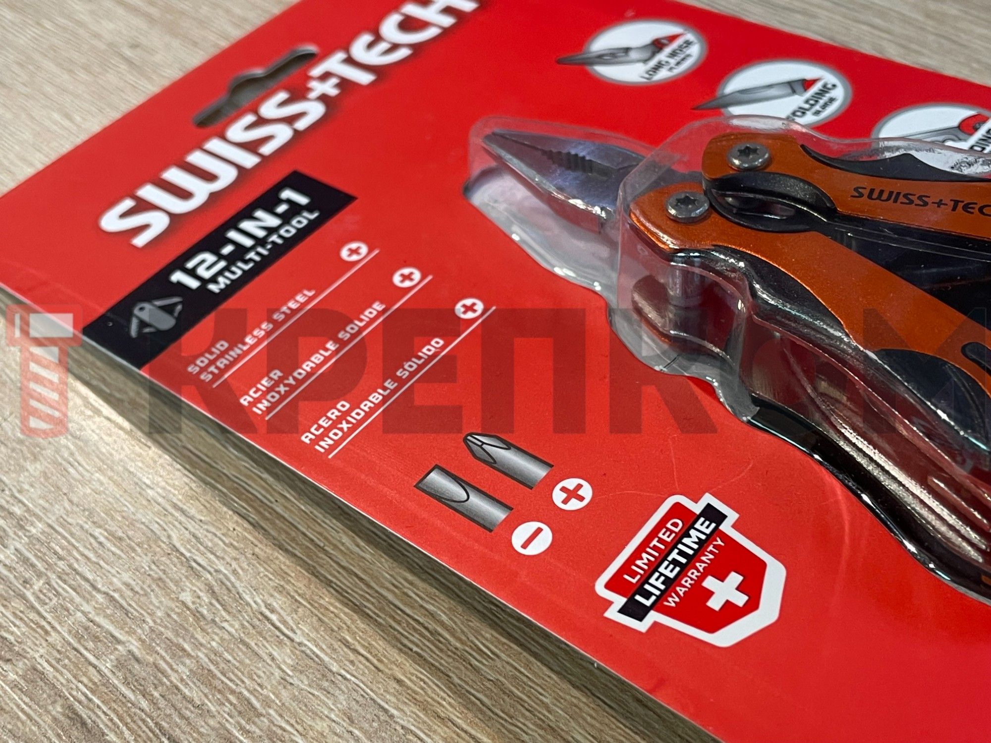 Мультитул-пассатижи Swiss+Tech P12 Multi-Tool 12-in-1 ST36019 - фото