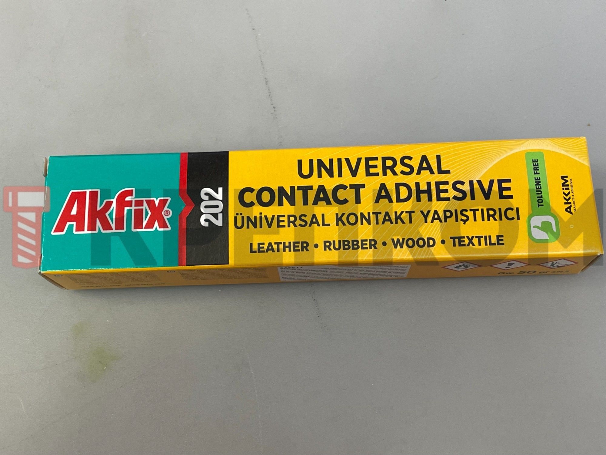Универсальный контактный клей Akfix 202 GA202, 50 гр - фото