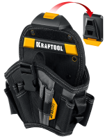 Изображение товара Большая кобура для шуруповерта KH-17 с креплением FastClip Kraftool 38768