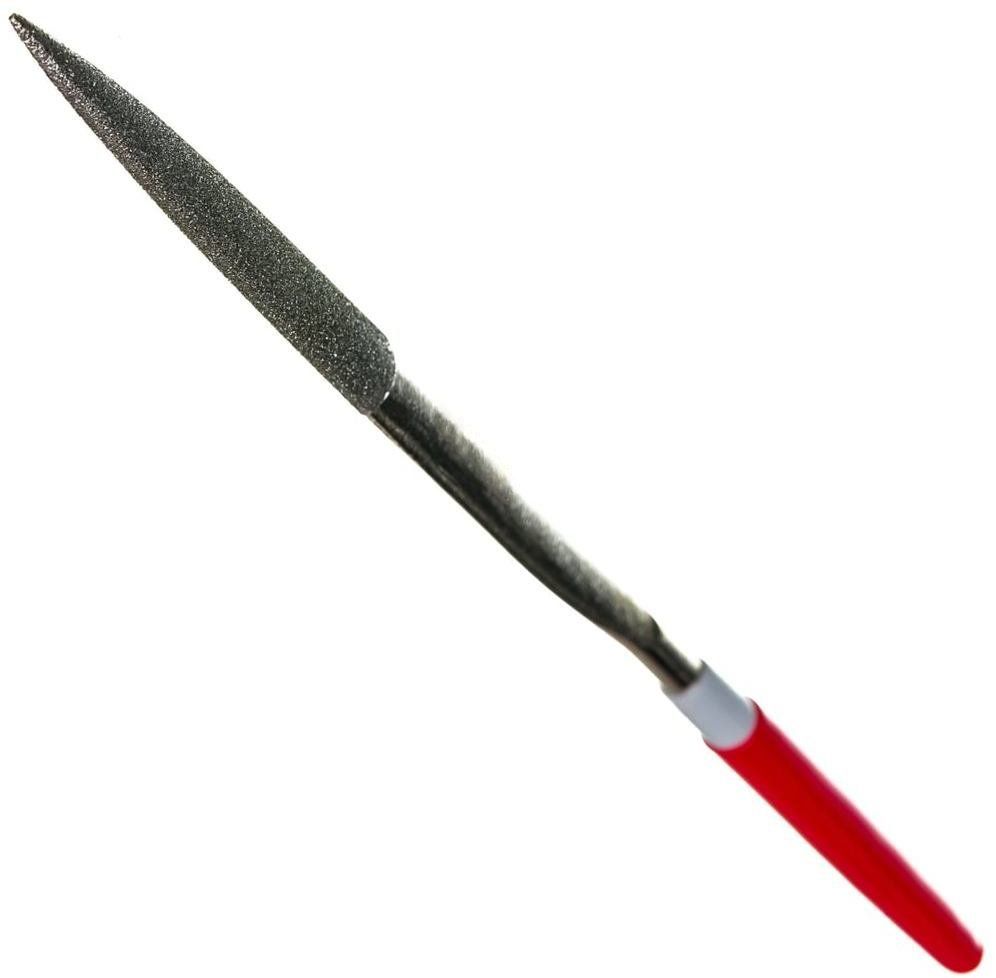 Надфиль полукруглый 160 / 80 мм Beltools ri.244.105, сталь с алмазным напылением - фото