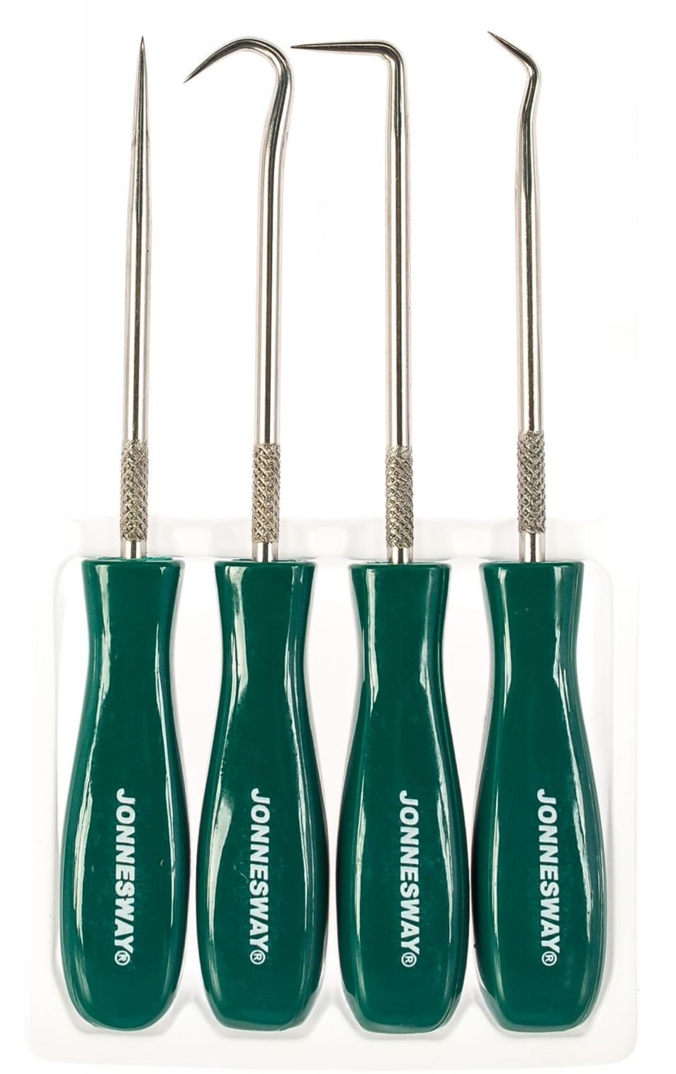 Набор крючков (мини) для демонтажа уплотнительных колец Jonnesway AI030022, 4 предмета - фото