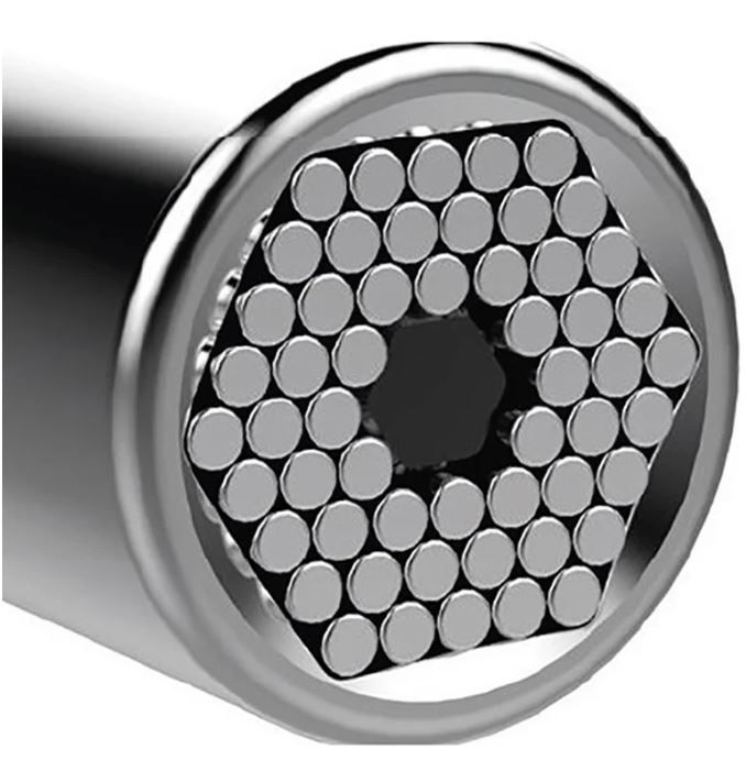 Головка торцевая универсальная 3/8"DR, 7-19 мм Workpro WP202517 - фото