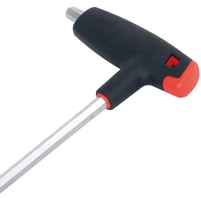 Ключ шестигранный HEX Т-образный ComfortGrip MagicRing Wiha 334DSR - фото