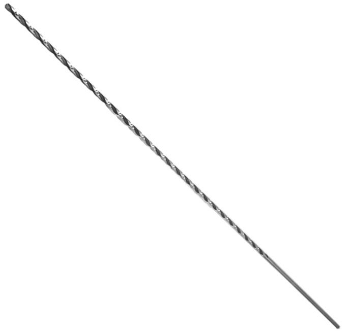 Сверло спиральное сверхдлинное ц/х РИ, сталь Р6М5 - фото