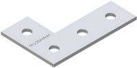 Пластина соединительная L-образная для профиля 38-41 4F4 TERMOCLIP