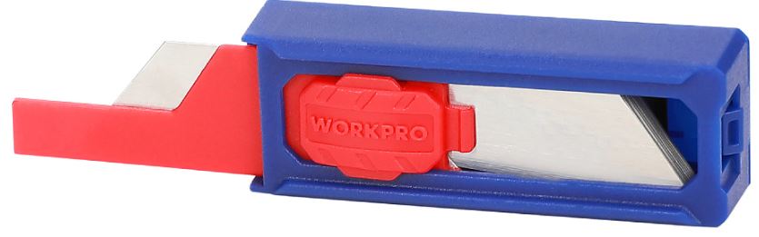 Лезвия трапециевидные сменные 19 мм SK5 Workpro WP213002, 10 шт - фото