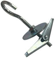 Дюбель-крюк складной пружинный,оцинкованная сталь