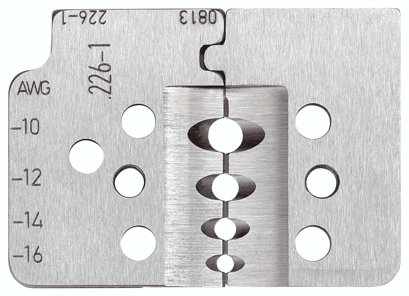 Стриппер для кабеля солнечных панелей 4 гнезда 1,3 - 5,3 мм² Rennsteig RE-70822613, воронёная сталь - фото