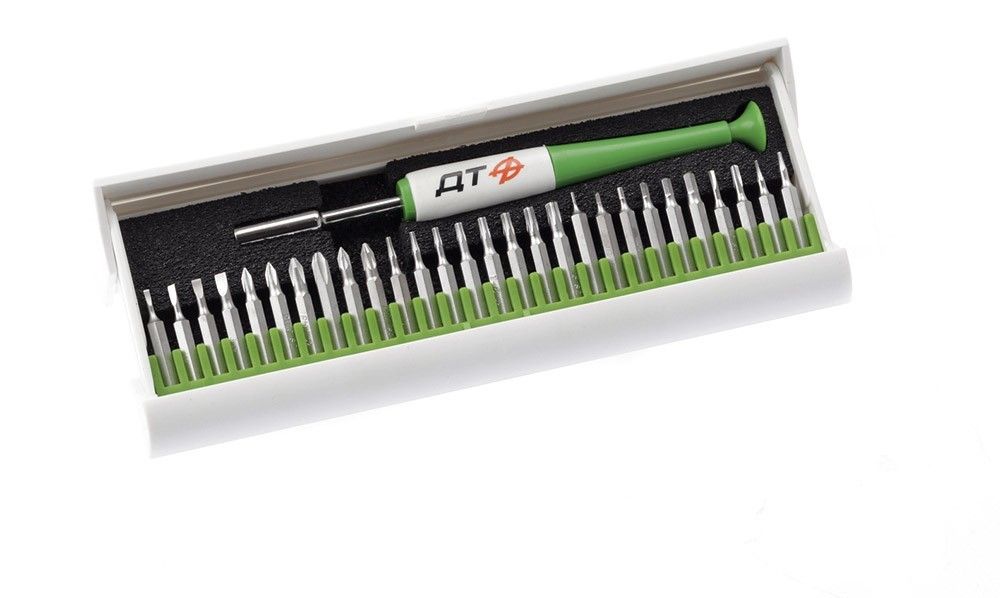 Изображение товара Отвертка со вставками 1/8 дюйма 29 предметов Дело Техники