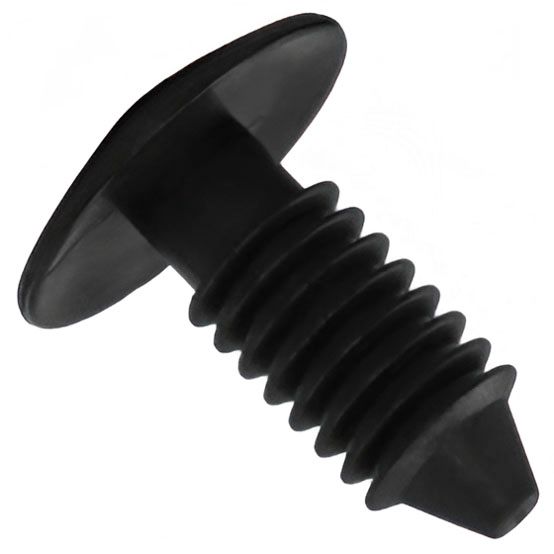 Клипса автомобильная крепежная нажимная AS-1307 - фото