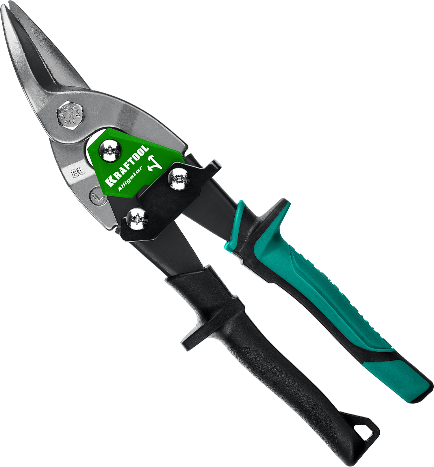 Ножницы по металлу левые 250 мм Alligator Kraftool 2328-L - фото