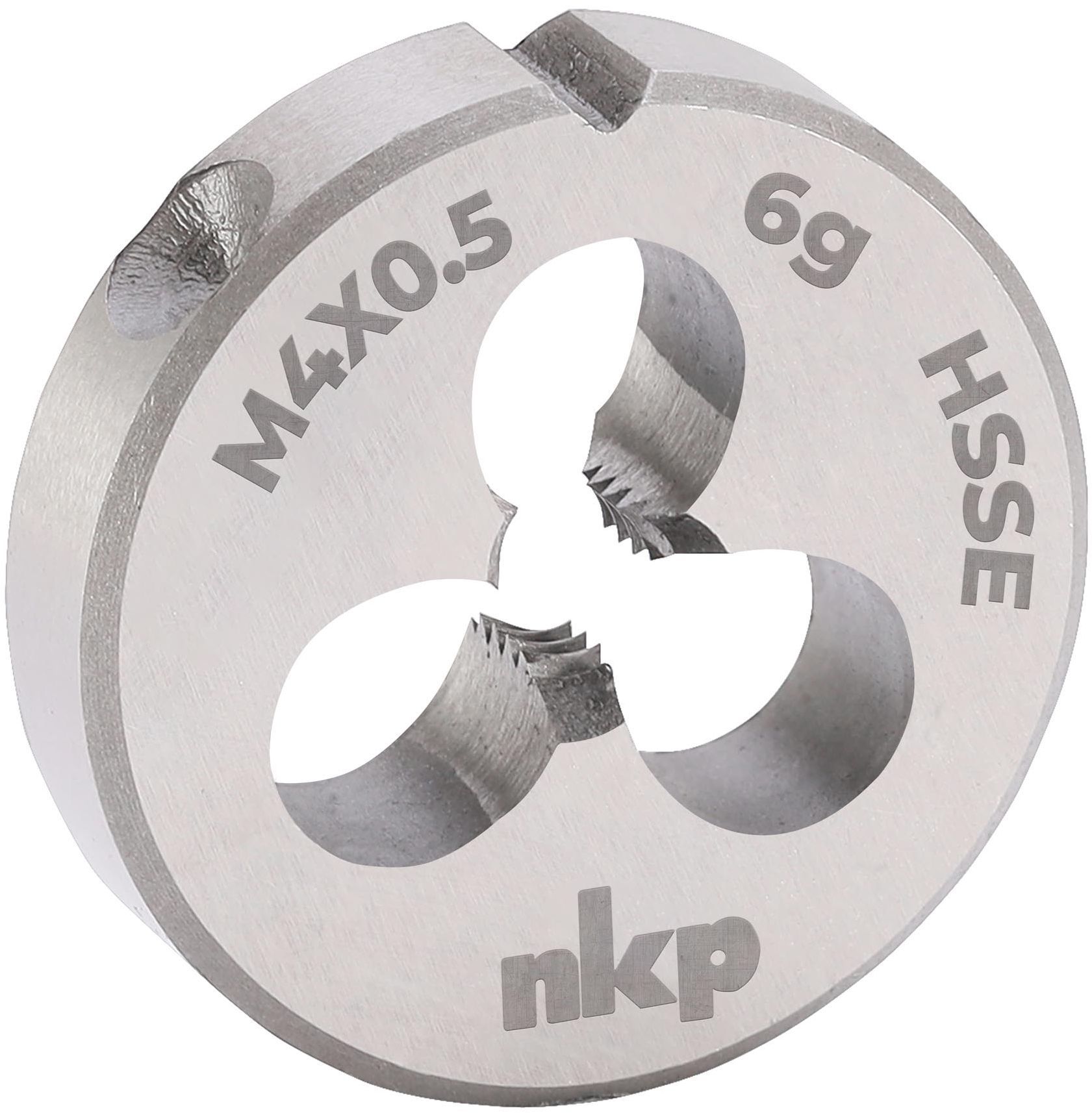 Плашка HSSE DIN EN 22568 NKP, мелкая метрическая резьба - фото