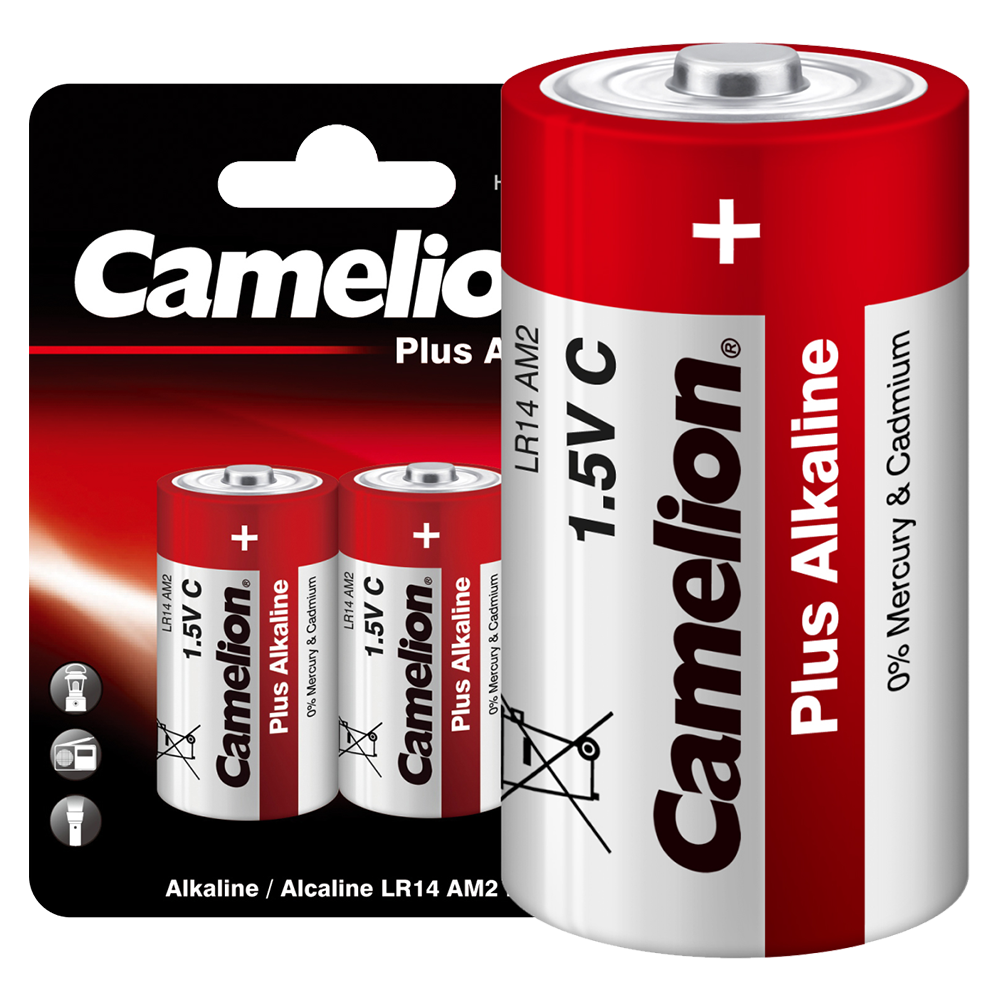 Батарейка Camelion Plus Alkaline LR14/343 BL2 112573 - фото