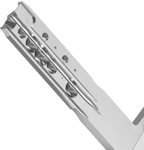 Замок навесной латунный с защищённой дужкой 60 мм с перфорированным ключом ЗУБР Эксперт 37297-60 - фото