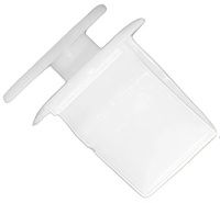 Клипса автомобильная крепежная фигурная AS-1166