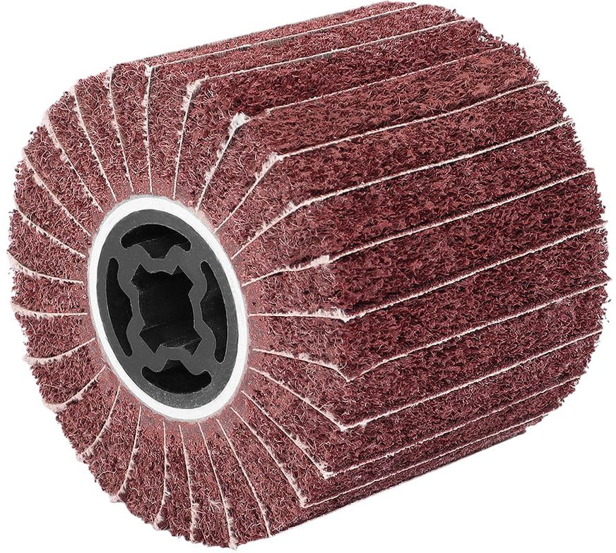 Изображение товара Барабан ламельный комбинированный 120х100 Р80 для шлифовальных машин Messer