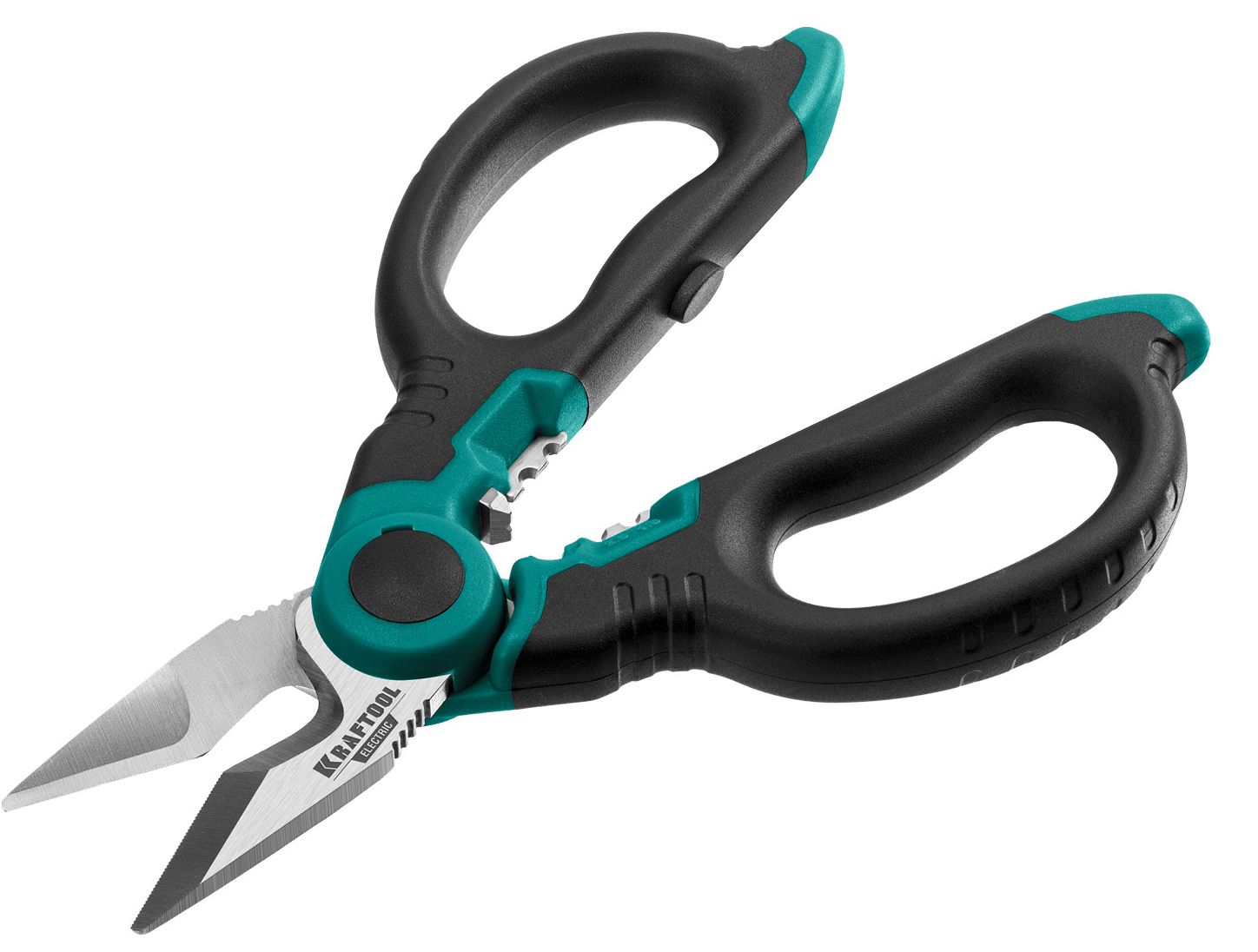 Ножницы электрика 4 в1 160 мм с чехлом Kraftool 23356 - фото