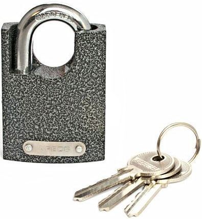 Замок навесной APECS PD-44-40-Blister, чугун - фото