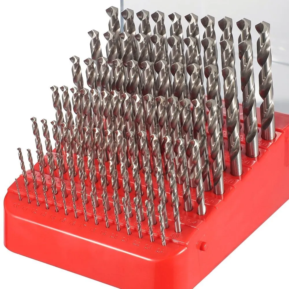 Набор сверл по металлу 1-10 мм HSS-G 118° DIN 338 Pro H-Tools 214223PRO, 91 шт - фото