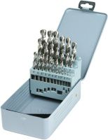 Набор сверл по металлу 1-13 мм HSSE DIN 338 GSR 08347300, 25 шт
