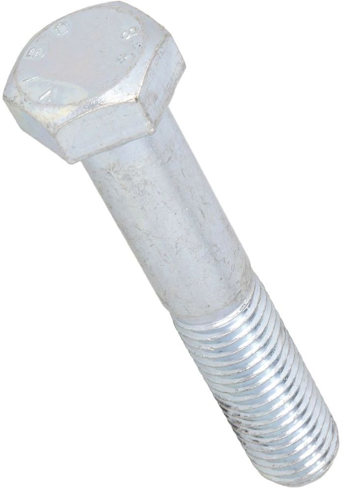 Болт шестигранный М12х45 мм DIN 931, класс прочности 5.8, цинк-ламельное покрытие flZnncL/480h - фото