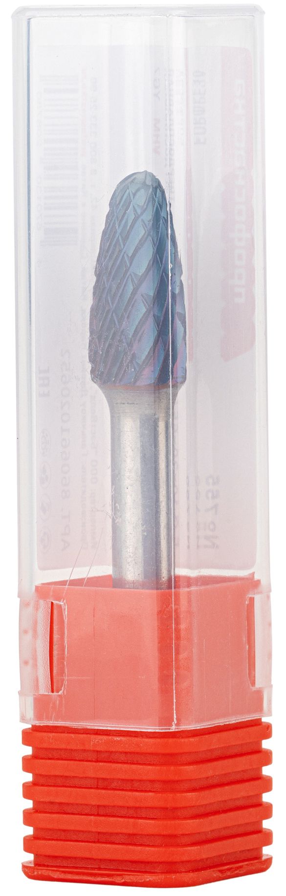 Борфреза твердосплавная UC Nano Blue 12х25х70 мм Профоснастка №756, форма F, 860661225702 - фото