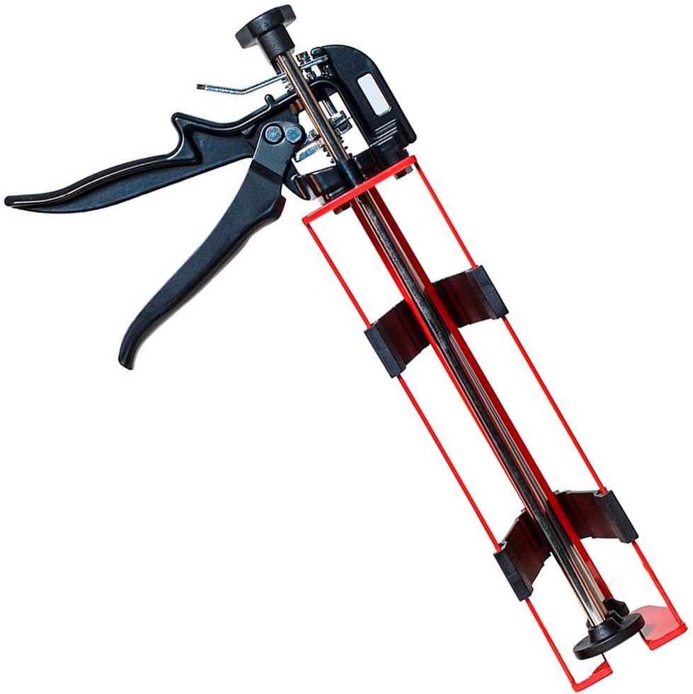 Пистолет скелетный для инжекционной массы 585/385 мл Фиксар 602100585, сталь, пластик - фото