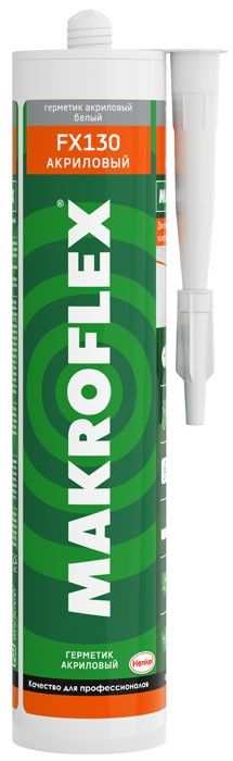 Герметик акриловый 280 мл Makroflex FX 130 175780 белый - фото