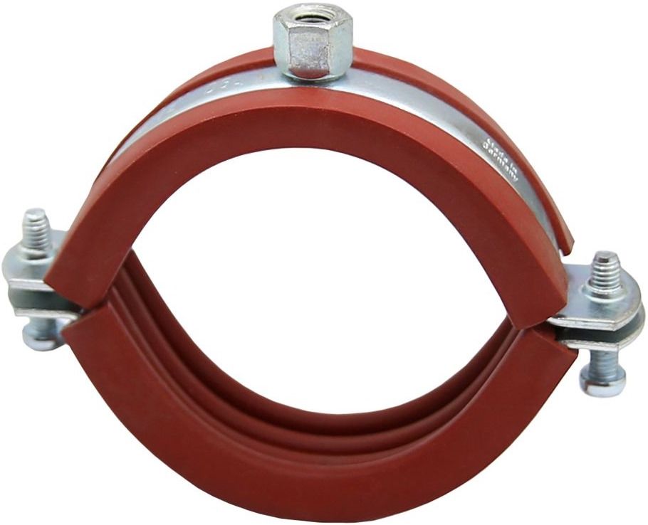 Хомут термостойкий MUPRO SBC, оцинкованная сталь - фото