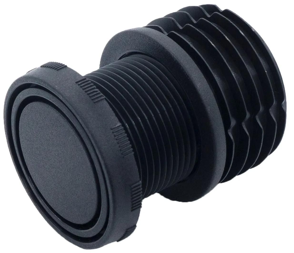 Опора регулируемая для труб круглого сечения 60 мм Р60ЧН, пластик - фото