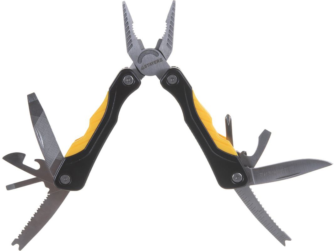 Инструмент многофункциональный мультитул 11 в 1 с битами Stayer 22850 - фото