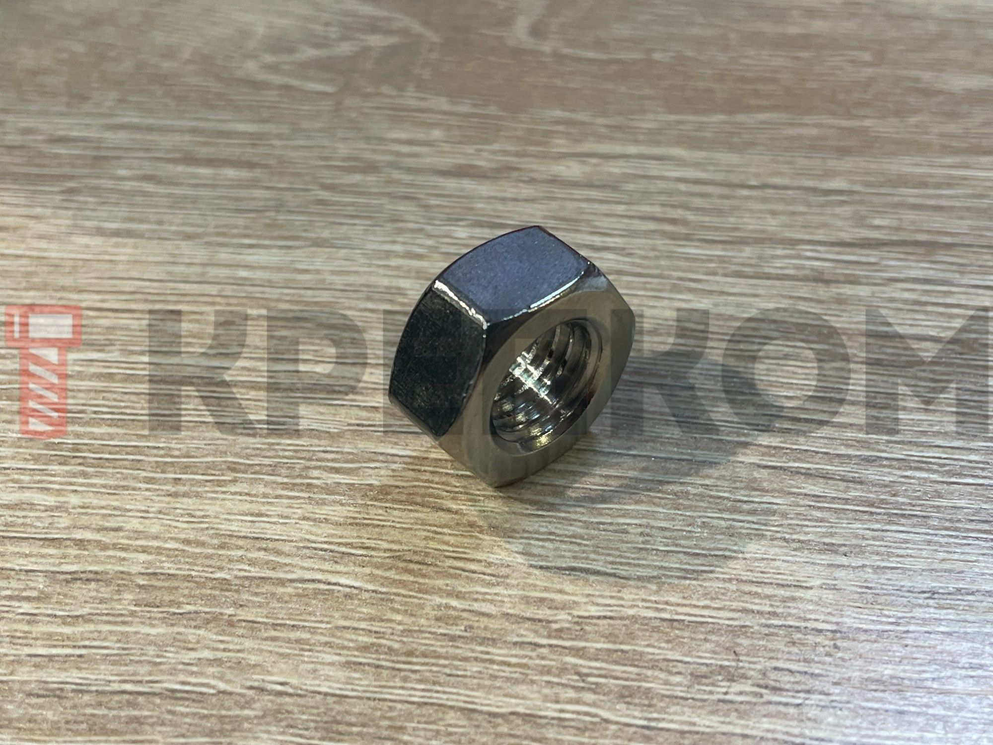 Гайка шестигранная М14 DIN 934, нержавеющая сталь А2 - фото