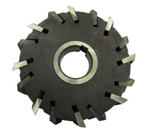 Фреза двухсторонняя со вставными рифлеными ножами 130х26х32 мм, Z16, Р6М5 РИ ri.289.1 - фото