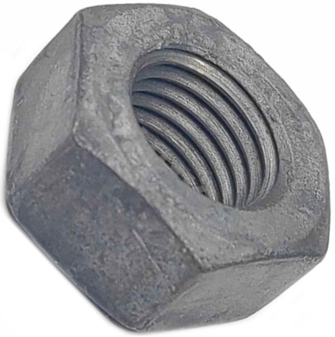Гайка высокопрочная М24 DIN 6915 / ГОСТ Р 52645-2006, класс прочности 10, горячий цинк - фото