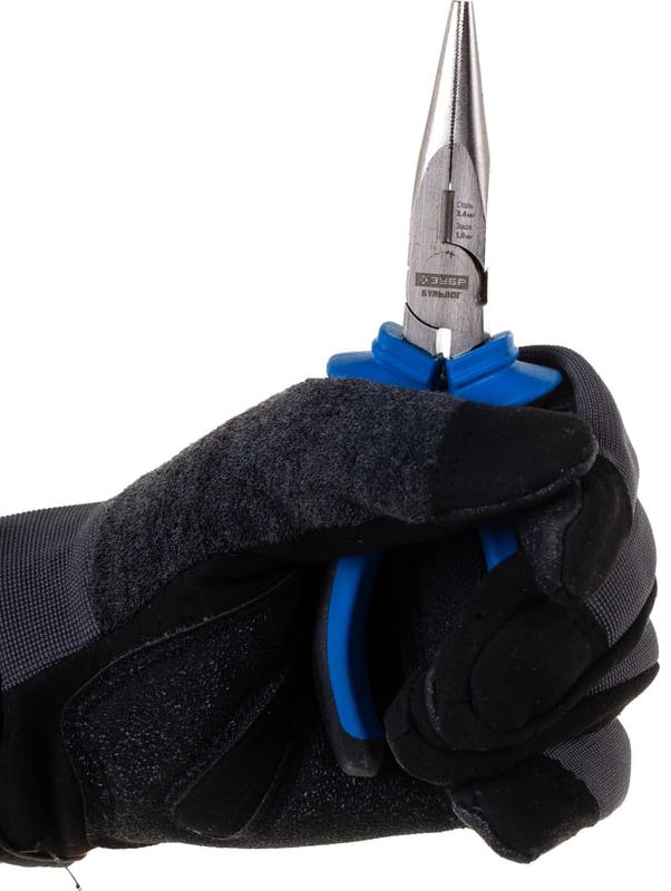 Тонкогубцы 160 мм Бульдог ЗУБР 2201-3-16_z02 - фото