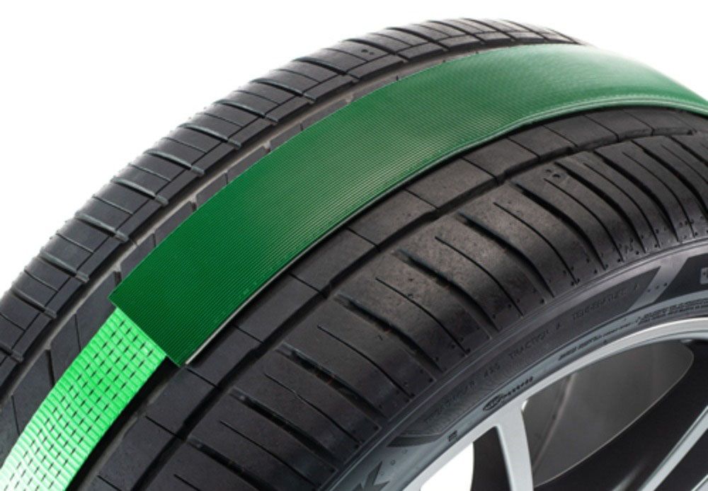 Ремень стяжной автовозный REGULAR 50 мм STF 400 DaN 3 т 3 м, контроллер (3 шт) HITCH SZ068107 - фото