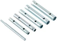 Набор ключей трубчатых 8-17 мм FIT 63736, 6 предметов