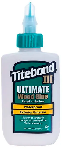 Клей для дерева повышенной влагостойкости Titebond III Ultimate Wood Glue - фото