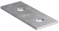 Пластина соединительная Fischer FFF 2 М12 550153, горячеоцинкованная сталь