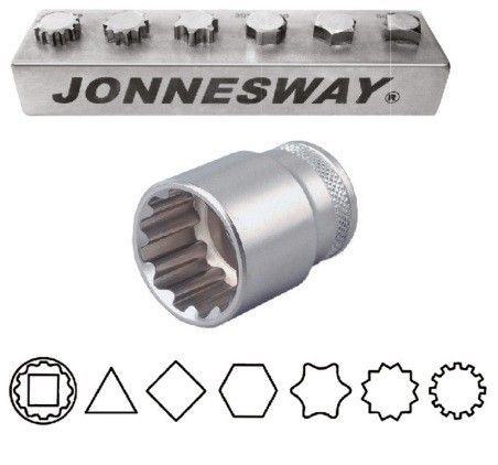 Головка торцевая 1/4"DR Super Tech Jonnesway - фото