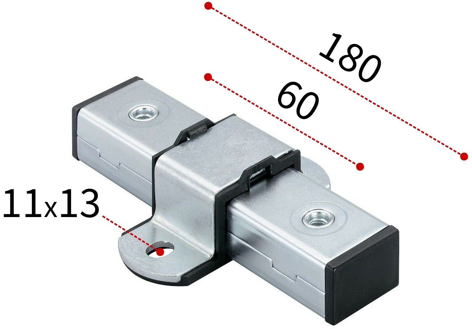 Опора скользящая Fischer SBS М8 079685, оцинкованная сталь - фото