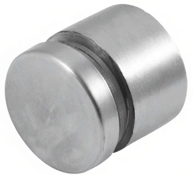 Крепление зеркала/стекла к стене с выносом, никель - фото