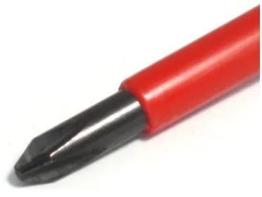 Отвертка диэлектрическая PH 1х80 мм S Line Elektro Profi SLIM Narex 833101 - фото