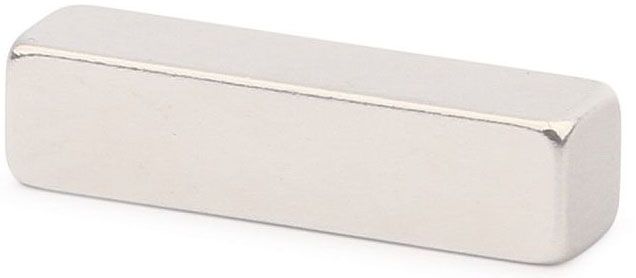 Неодимовый магнит прямоугольник 20х4х6 мм, №38 - фото
