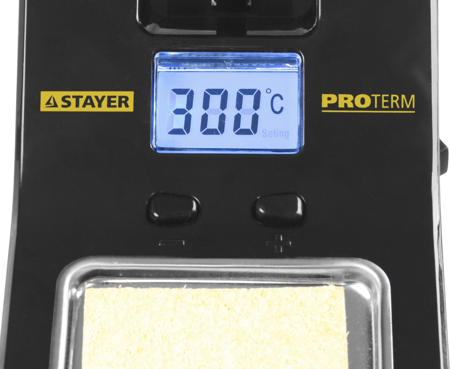 Станция паяльная цифровая 48 Вт двухкомпонентная рукоятка Stayer PROTerm 55370 - фото