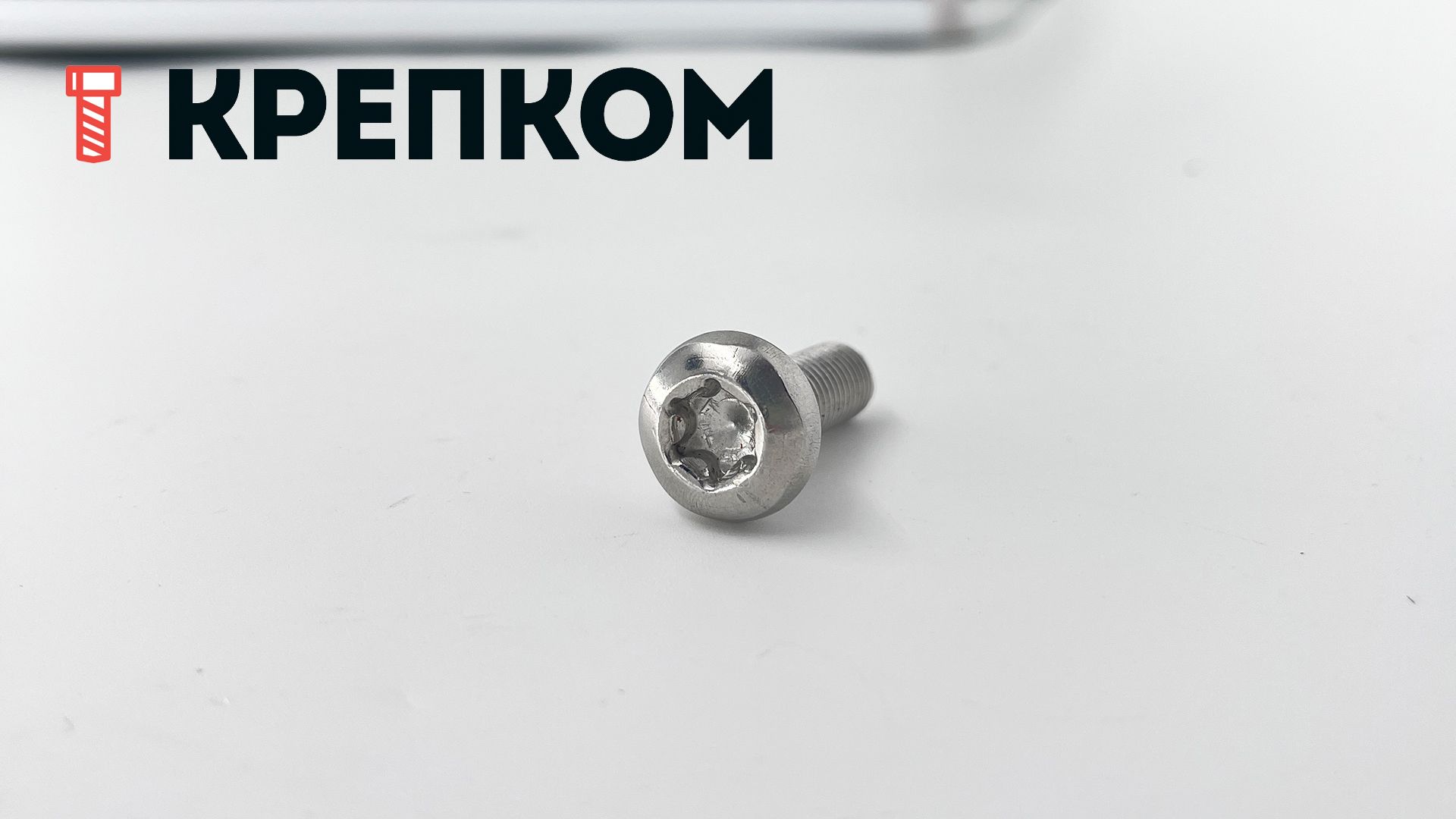 Винт с полукруглой головкой и шлицем TORX ISO 14583 (DIN 7985), нержавеющая сталь А4 - фото